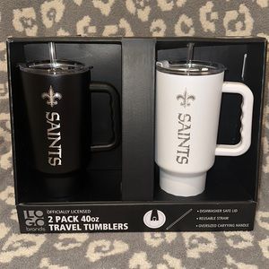 NEW LOGO Brands Officially Licensed NFL 40 oz. Tumbler 2-Pack